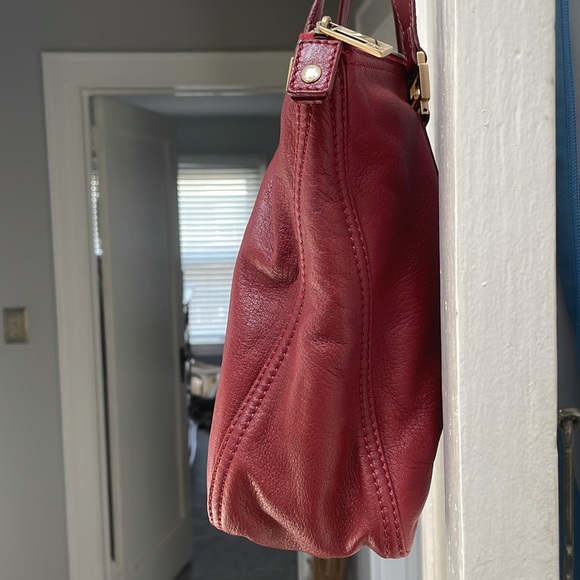 Rare Vintage Fendi red leather purse - Picture 6 of 7